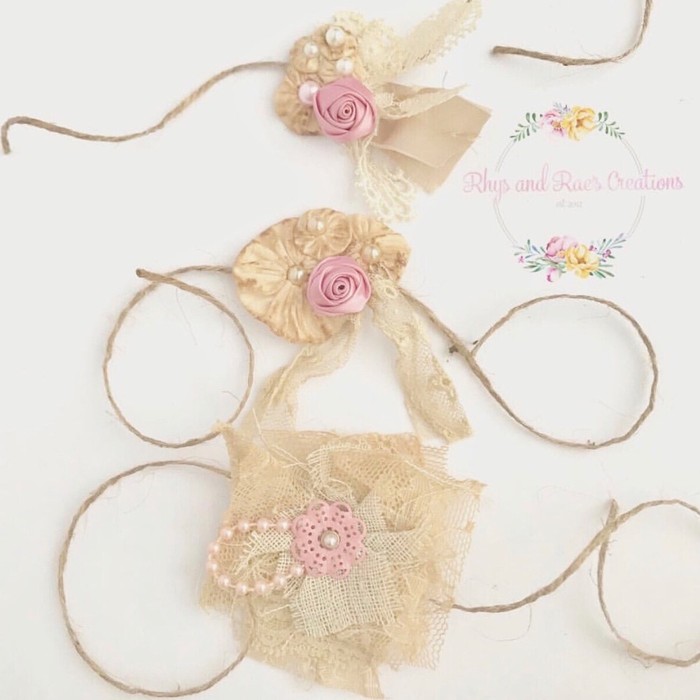 Set Of 3 Newborn/Baby/Toddler Tieback Headbands